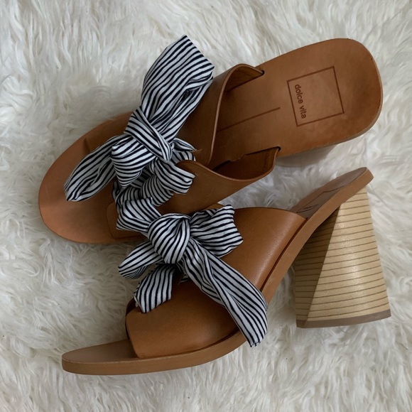 dolce vita amber heeled mules
